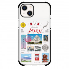 Heritage Stamp Collection Japan Phone Case For iPhone Samsung Galaxy Pixel OnePlus Vivo Xiaomi Asus Sony Motorola Nokia - Japan Heritage Stamp Collection