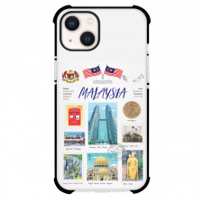 Heritage Stamp Collection Malaysia Phone Case For iPhone Samsung Galaxy Pixel OnePlus Vivo Xiaomi Asus Sony Motorola Nokia - Malaysia Heritage Stamp Collection