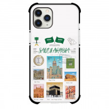 Heritage Stamp Collection Saudi Arabia Phone Case For iPhone Samsung Galaxy Pixel OnePlus Vivo Xiaomi Asus Sony Motorola Nokia - Saudi Arabia Heritage Stamp Collection