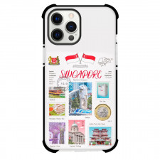 Heritage Stamp Collection Singapore Phone Case For iPhone Samsung Galaxy Pixel OnePlus Vivo Xiaomi Asus Sony Motorola Nokia - Singapore Heritage Stamp Collection