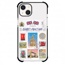 Heritage Stamp Collection United Kingdom Phone Case For iPhone Samsung Galaxy Pixel OnePlus Vivo Xiaomi Asus Sony Motorola Nokia - United Kingdom Heritage Stamp Collection