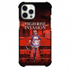 High Rise Invasion Maid Mask Phone Case For iPhone Samsung Galaxy Pixel OnePlus Vivo Xiaomi Asus Sony Motorola Nokia - Maid Mask Anime Character Sickle Poster
