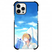 Hikaru No Go Shindo Phone Case For iPhone Samsung Galaxy Pixel OnePlus Vivo Xiaomi Asus Sony Motorola Nokia - Shindo On City Sky Background