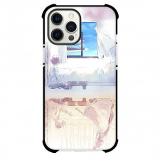Hikaru No Go Phone Case For iPhone Samsung Galaxy Pixel OnePlus Vivo Xiaomi Asus Sony Motorola Nokia - Hikaru No Go Shindou Sitting On Looking At The Window Poster