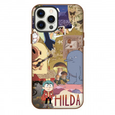 Hilda Phone Case For iPhone Samsung Galaxy Pixel OnePlus Vivo Xiaomi Asus Sony Motorola Nokia - Characters Playing Guitar Collage Series Poster