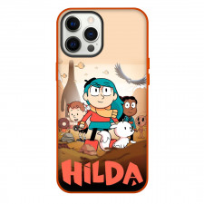 Hilda Phone Case For iPhone Samsung Galaxy Pixel OnePlus Vivo Xiaomi Asus Sony Motorola Nokia - Characters Characters Walking On Mountain Series Poster