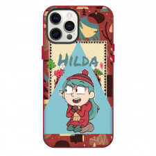 Hilda Phone Case For iPhone Samsung Galaxy Pixel OnePlus Vivo Xiaomi Asus Sony Motorola Nokia - Christmas Season Portrait Series Poster