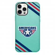 Tri City Americans Phone Case For iPhone Samsung Galaxy Pixel OnePlus Vivo Xiaomi Asus Sony Motorola Nokia - Large Logo Stripe