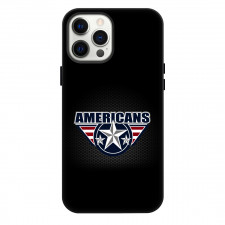 Tri City Americans Phone Case For iPhone Samsung Galaxy Pixel OnePlus Vivo Xiaomi Asus Sony Motorola Nokia - Logo In Black Background