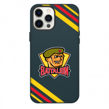 North Bay Battalion Phone Case For iPhone Samsung Galaxy Pixel OnePlus Vivo Xiaomi Asus Sony Motorola Nokia - Large Logo Stripe