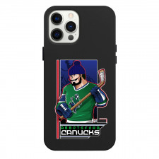 Abbotsford Canucks Phone Case For iPhone Samsung Galaxy Pixel OnePlus Vivo Xiaomi Asus Sony Motorola Nokia - Fierce Portrait Cartoon Art Sticker