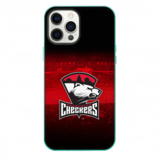 Charlotte Checkers Phone Case For iPhone Samsung Galaxy Pixel OnePlus Vivo Xiaomi Asus Sony Motorola Nokia - Logo In Red Stadium Background