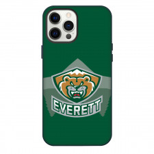 Everett Silvertips Phone Case For iPhone Samsung Galaxy Pixel OnePlus Vivo Xiaomi Asus Sony Motorola Nokia - Logo Forest Poster