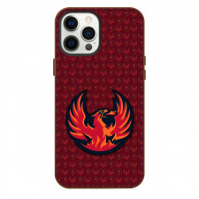 Coachella Valley Firebirds Phone Case For iPhone Samsung Galaxy Pixel OnePlus Vivo Xiaomi Asus Sony Motorola Nokia - Logo Pattern Red Background