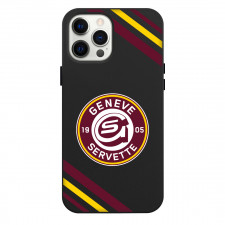 Geneve Servette Hockey Club Phone Case For iPhone Samsung Galaxy Pixel OnePlus Vivo Xiaomi Asus Sony Motorola Nokia - Large Logo With Stripe