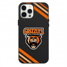 Grizzlys Wolfsburg Phone Case For iPhone Samsung Galaxy Pixel OnePlus Vivo Xiaomi Asus Sony Motorola Nokia - Large Logo With Stripe