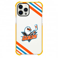 San Diego Gulls Phone Case For iPhone Samsung Galaxy Pixel OnePlus Vivo Xiaomi Asus Sony Motorola Nokia - Large Logo With Stripe