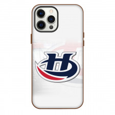 Lethbridge Hurricanes Phone Case For iPhone Samsung Galaxy Pixel OnePlus Vivo Xiaomi Asus Sony Motorola Nokia - Logo Overlay in White Background