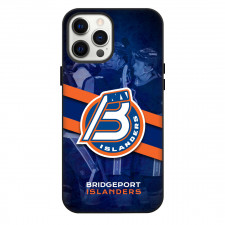 Bridgeport Islanders Phone Case For iPhone Samsung Galaxy Pixel OnePlus Vivo Xiaomi Asus Sony Motorola Nokia - Team Logo Line Poster