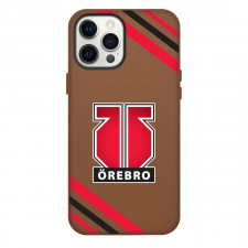Orebro Hockeyklubb Phone Case For iPhone Samsung Galaxy Pixel OnePlus Vivo Xiaomi Asus Sony Motorola Nokia - Large Logo With Stripe