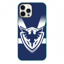 Sherbrooke Phoenix Phone Case For iPhone Samsung Galaxy Pixel OnePlus Vivo Xiaomi Asus Sony Motorola Nokia - Logo In White And Blue Background