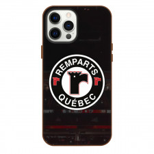 Quebec Remparts Phone Case For iPhone Samsung Galaxy Pixel OnePlus Vivo Xiaomi Asus Sony Motorola Nokia - Logo Stadium Background