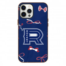 Laval Rocket Phone Case For iPhone Samsung Galaxy Pixel OnePlus Vivo Xiaomi Asus Sony Motorola Nokia - Logo Ribbon In Blue Background