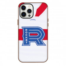 Laval Rocket Phone Case For iPhone Samsung Galaxy Pixel OnePlus Vivo Xiaomi Asus Sony Motorola Nokia - Logo In White And Red Cloth