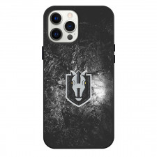 Henderson Silver Knights Phone Case For iPhone Samsung Galaxy Pixel OnePlus Vivo Xiaomi Asus Sony Motorola Nokia - Logo Grunge In Black Background