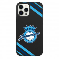 Chicoutimi Sagueneens Phone Case For iPhone Samsung Galaxy Pixel OnePlus Vivo Xiaomi Asus Sony Motorola Nokia - Large Logo Stripe