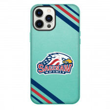 Saginaw Spirit Phone Case For iPhone Samsung Galaxy Pixel OnePlus Vivo Xiaomi Asus Sony Motorola Nokia - Large Logo Stripe