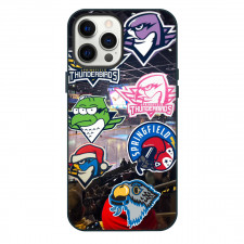Springfield Thunderbirds Phone Case For iPhone Samsung Galaxy Pixel OnePlus Vivo Xiaomi Asus Sony Motorola Nokia - Different Logos Sticker