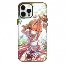 Hololive Takanashi Kiara Phone Case For iPhone Samsung Galaxy Pixel OnePlus Vivo Xiaomi Asus Sony Motorola Nokia - Takanashi Kiara Sitting Straw Hat Portrait