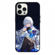 Honkai Star Rail Bronya Phone Case For iPhone Samsung Galaxy Pixel OnePlus Vivo Xiaomi Asus Sony Motorola Nokia - Bronya Smirk Looking Side Portrait
