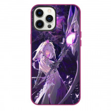 Honkai Star Rail Castorice Phone Case For iPhone Samsung Galaxy Pixel OnePlus Vivo Xiaomi Asus Sony Motorola Nokia - Castorice Fighting Stance Scythe Portrait