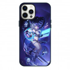 Honkai Star Rail Silver Wolf Phone Case For iPhone Samsung Galaxy Pixel OnePlus Vivo Xiaomi Asus Sony Motorola Nokia - Silver Wolf Blowing Bubblegum Portrait