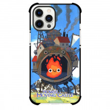Howl's Moving Castle Calcifer Phone Case For iPhone Samsung Galaxy Pixel OnePlus Vivo Xiaomi Asus Sony Motorola Nokia - Calcifer Inside The Moving Castle Poster