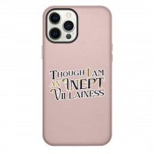 Though I Am An Inept Villainess Phone Case For iPhone Samsung Galaxy Pixel OnePlus Vivo Xiaomi Asus Sony Motorola Nokia - Though I Am An Inept Villainess Series Logo Wordmark Sticker