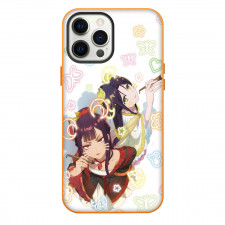 Though I Am An Inept Villainess Phone Case For iPhone Samsung Galaxy Pixel OnePlus Vivo Xiaomi Asus Sony Motorola Nokia - Shu Keigetsu And Kou Reirin Painting Portrait Poster