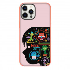 Pixar Inside Out Phone Case For iPhone Samsung Galaxy Pixel OnePlus Vivo Xiaomi Asus Sony Motorola Nokia - Head Silhoutte Series Logo