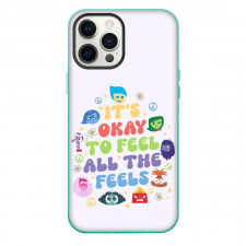 Inside Out 2 Case For iPhone Samsung Galaxy Pixel OnePlus Vivo Xiaomi Asus Sony Motorola Nokia - Characters Quote It's Okay To Feel The Feels