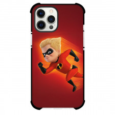 The Incredibles Dash Phone Case For iPhone Samsung Galaxy Pixel OnePlus Vivo Xiaomi Asus Sony Motorola Nokia - The Incredibles Dash Running 3D Art On Red Background
