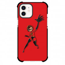 The Incredibles Helen Phone Case For iPhone Samsung Galaxy Pixel OnePlus Vivo Xiaomi Asus Sony Motorola Nokia - The Incredibles Helen 3D Art On Red Background