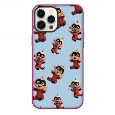 The Incredibles Jack Phone Case For iPhone Samsung Galaxy Pixel OnePlus Vivo Xiaomi Asus Sony Motorola Nokia - The Incredibles Jack 3D Pattern Art On Gray Background