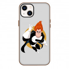 The Incredibles Syndrome Phone Case For iPhone Samsung Galaxy Pixel OnePlus Vivo Xiaomi Asus Sony Motorola Nokia - The Incredibles Syndrome Illustration Art On Gray Background