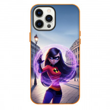 The Incredibles Violet Parr Phone Case For iPhone Samsung Galaxy Pixel OnePlus Vivo Xiaomi Asus Sony Motorola Nokia - The Incredibles Violet Parr Creating Froce field 3D Poster