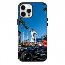 IndyCar Series Alex Palou Phone Case For iPhone Samsung Galaxy Pixel OnePlus Vivo Xiaomi Asus Sony Motorola Nokia - Alex Palou Celebrating Smiling Portrait