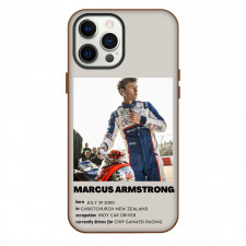IndyCar Series Marcus Armstrong Phone Case For iPhone Samsung Galaxy Pixel OnePlus Vivo Xiaomi Asus Sony Motorola Nokia - Marcus Armstrong Biography Portrait Poster