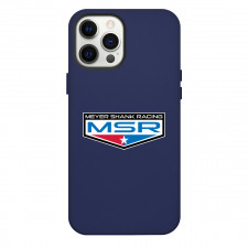 IndyCar Series Phone Case For iPhone Samsung Galaxy Pixel OnePlus Vivo Xiaomi Asus Sony Motorola Nokia - Meyer Shank Racing Logo Sticker