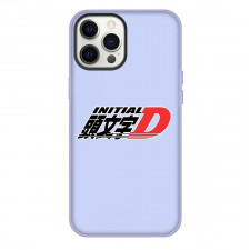 Initial D Phone Case For iPhone Samsung Galaxy Pixel OnePlus Vivo Xiaomi Asus Sony Motorola Nokia - Initial D Black and Red Logo